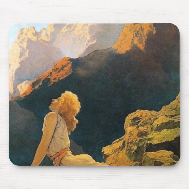 Tapis De Souris Oies sauvages Par Maxfield Parrish (Devant)