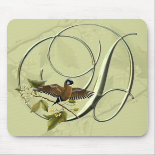 Tapis De Souris Oiseau chanteur D initial