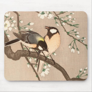 Tapis De Souris Oiseau chevalier asiatique japonais