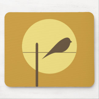 Tapis De Souris Oiseau de lune