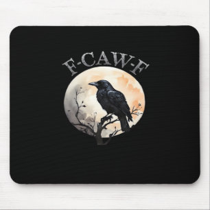 Tapis De Souris Oiseau drôle F Lune Style Minimaliste Propre