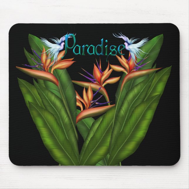 Tapis De Souris Oiseau du paradis Mousepad (Devant)