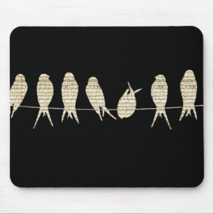 Tapis De Souris Oiseaux de musique