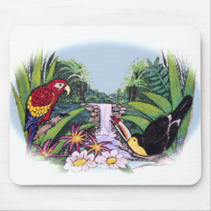 Tapis De Souris Oiseaux du paradis