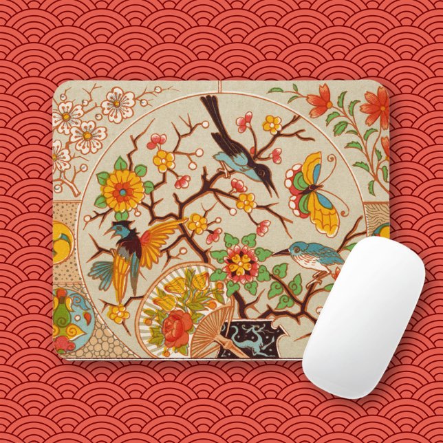 Tapis de souris Oiseaux et Papillons (Créateur téléchargé)
