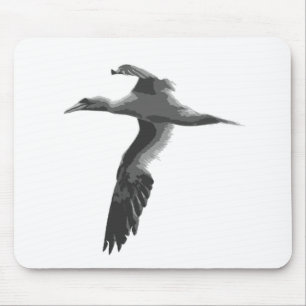 Tapis De Souris Oiseaux marins Abstraits