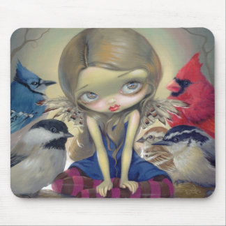 Tapis De Souris Oiseaux" Mousepad "de jardin