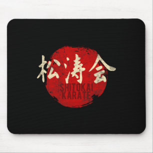 Tapis De Souris Okai Karate Sun Kanji Japon Martial Art Vintage