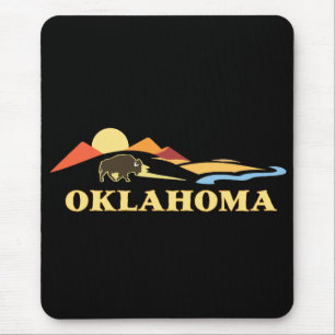 Tapis De Souris Oklahoma États-Unis d'Amérique
