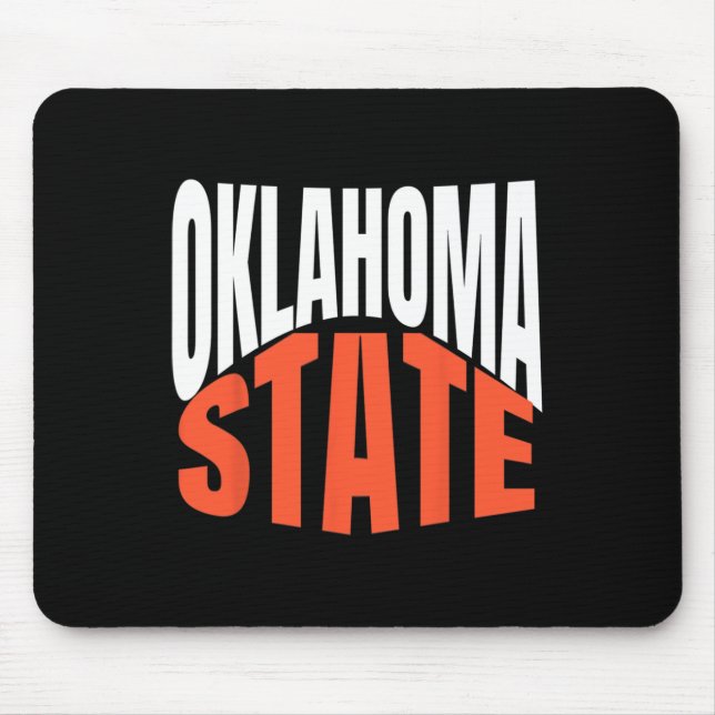 Tapis De Souris Oklahoma State  (Devant)