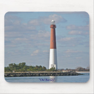 Tapis De Souris "Old Barney" Barnegat Lighthouse LBI NJ