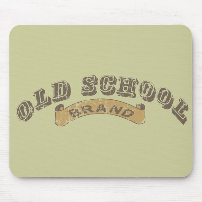 Tapis De Souris Old School - en détresse (Devant)