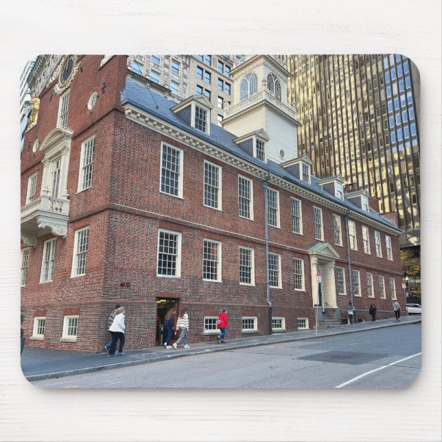 Tapis De Souris Old State House in Boston Massachusetts (Devant)