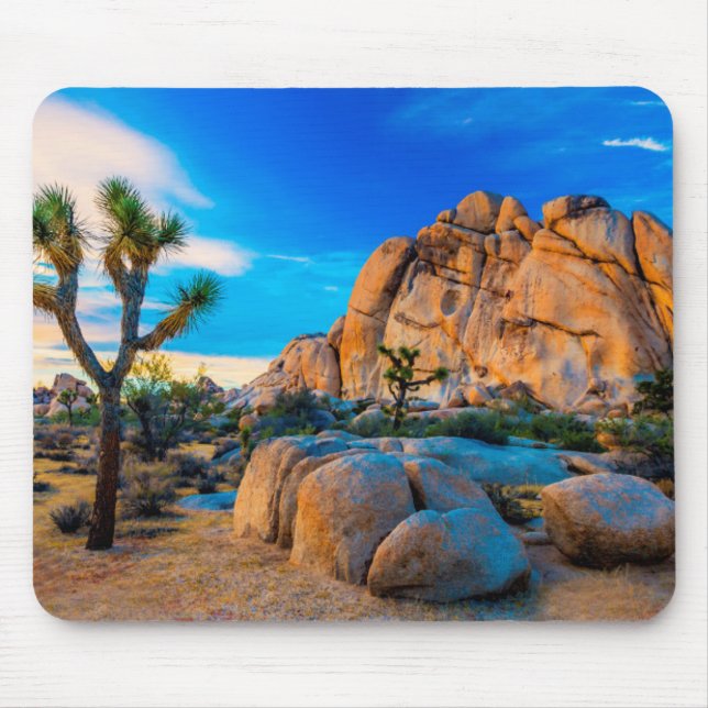 Tapis De Souris Old Woman Rock - Parc national de Joshua Tree (Devant)