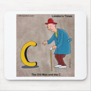 Tapis De Souris Oldman & The C : Rick London Cadeaux Drôles