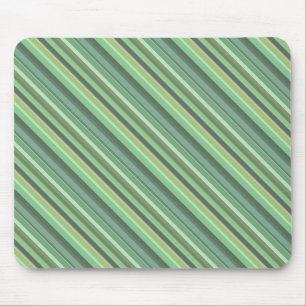 Tapis De Souris Olive green diagonal stripes