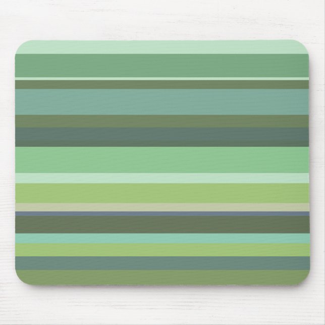 Tapis De Souris Olive green horizontal stripes (Devant)