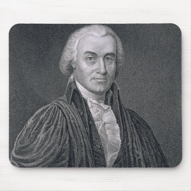 Tapis De Souris Oliver Ellsworth, gravé par E. le Mackenzie (Devant)