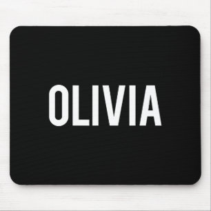 Tapis De Souris Olivia - Tee Cadeau drôle pour fan de nouveau nom