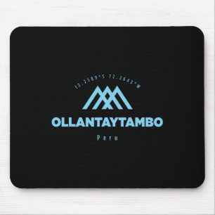 Tapis De Souris Ollantaytambo Vacances en montagne Ski Pérou