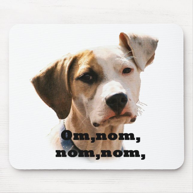 Tapis De Souris Om, nom, nom, nom (Devant)
