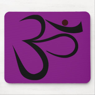 Tapis De Souris Om Symbol