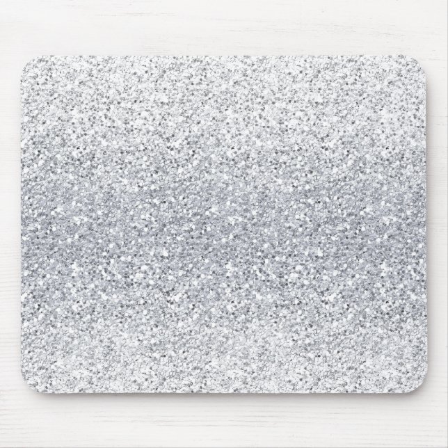 Tapis De Souris Ombre argenté scintillant (Devant)
