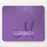 Tapis De Souris Ombre de dégradé de Parties scintillant violet dia<br><div class="desc">Ce design élégant et girly est parfait pour la femme classe et élégante. Il présente un dégradé de parties scintillant violet brillant imprimé sur le dessus d'un arrière - plan violet violet violet violet violet. C'est un point de vue unique sur la tendance du gradient de parties scintillant qui est...</div>