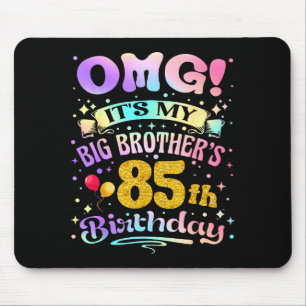 Tapis De Souris Omg C'est l'anniversaire de mon grand frère, 85 an
