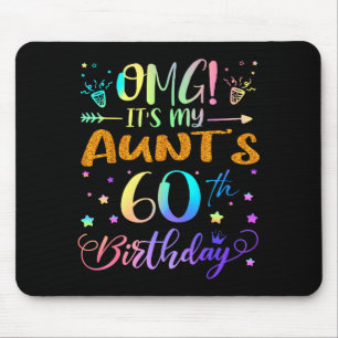 Tapis De Souris Omg C'est Les 60 Ans De Ma Tante Douce 60 Ans