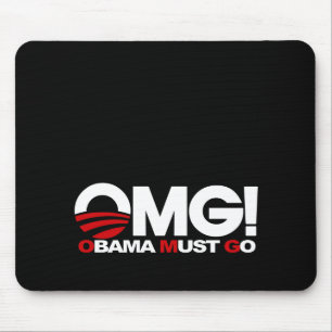 Tapis De Souris OMG ! Obama doit aller
