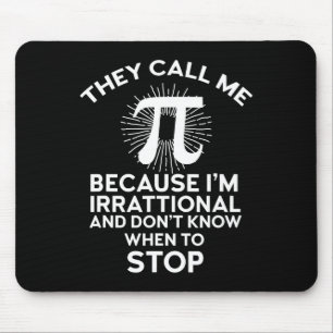 Tapis De Souris On M'Appelle Pi Funny Math Enseignant Geek 3.14 Pi