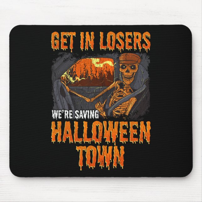 Tapis De Souris On sauve Halloween Town (Devant)