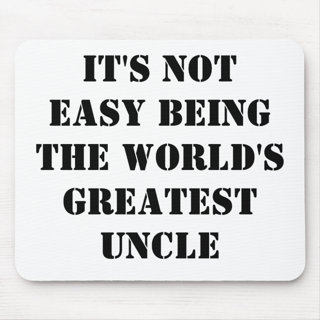 Tapis De Souris Oncle (Devant)