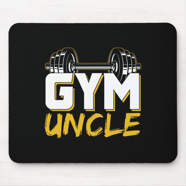 Tapis De Souris Oncle de gym (Devant)