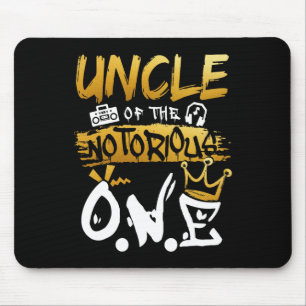 Tapis De Souris Oncle Du Célèbre Un Vieux Hip hop 1er