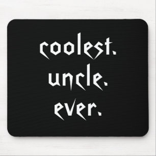 Tapis De Souris Oncle le plus froid jamais Mousepad