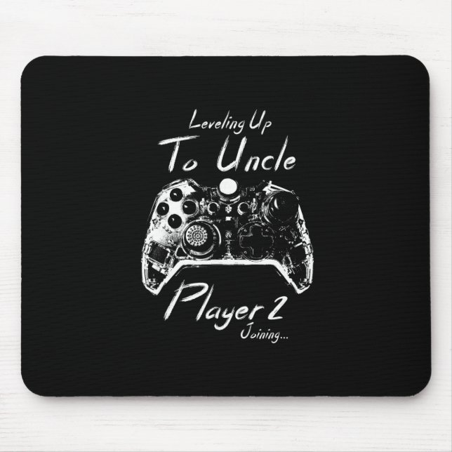 Tapis De Souris Oncle Promu Bientôt Oncle  (Devant)
