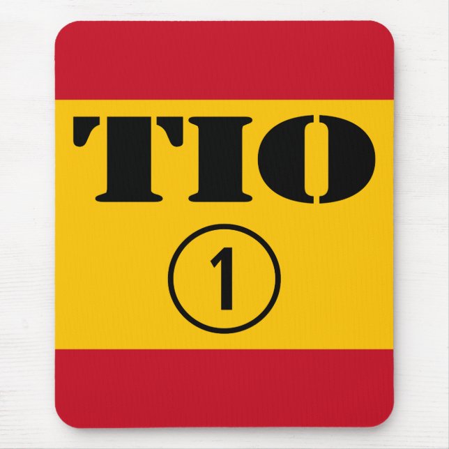 Tapis De Souris Oncles espagnols : L'ONU de Tio Numero (Devant)