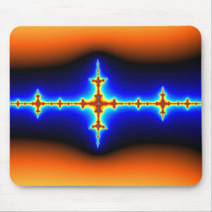 Tapis De Souris Onde cérébrale - Fractale