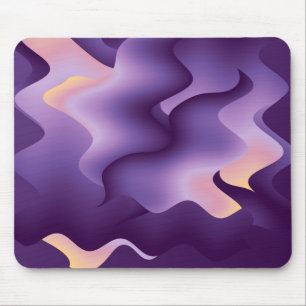 Tapis De Souris Ondes violettes