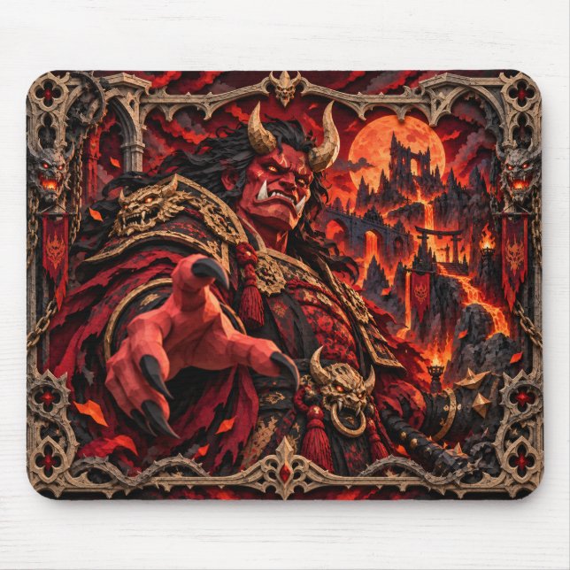 Tapis De Souris Oni, Paper Cut Monster (Devant)