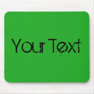 Tapis De Souris ONLY COLOR / grass green + your text