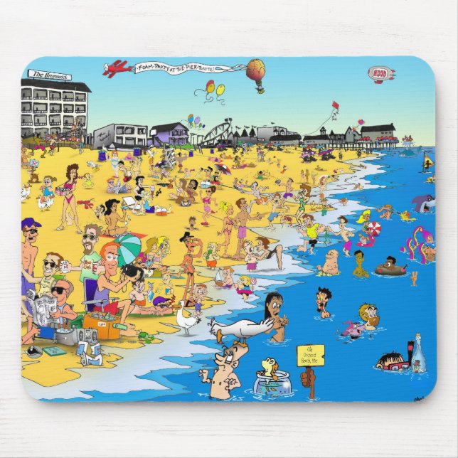 Tapis De Souris OOB comique Mousepad (Devant)
