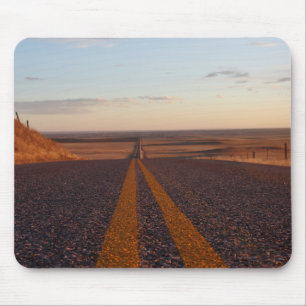 Tapis De Souris Open Road Photo Mousepad