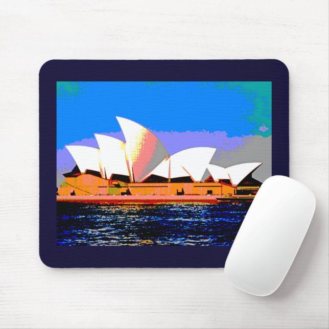 Tapis De Souris Opéra de Sydney (Avec souris)