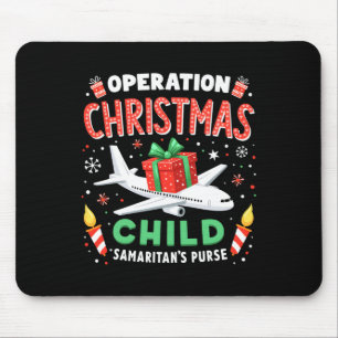 Tapis De Souris Opération Noël Enfant Funny Famille Correspondant 