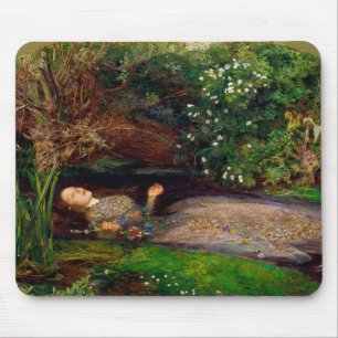 Tapis De Souris Ophelia, John Everett Millais, 1851-1852