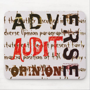 Tapis De Souris "Opinion défavorable d'audit "
