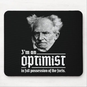Tapis De Souris Optimiste Arthur Schopenhauer Pessimisme Pessimist